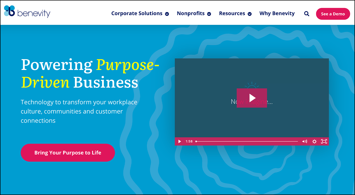 Learn more about Benevity, one of the top corporate giving software providers.