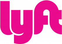 This image of the Lyft logo emphasizes the impact of CSR on the company, discussed in the text below.
